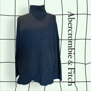 A&F Mock-neck Oversized Sweater